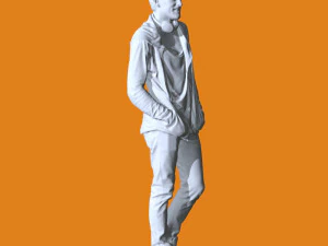 Miniatuurpose Mensen 91 3D printmodel