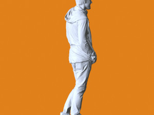 Miniature Pose People 91 3D Print Model