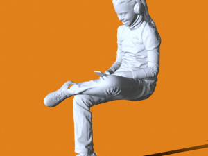 Miniature Pose People 92 Modelo de impresión 3D