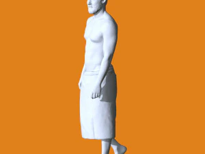 Miniature Pose People 93 3D Print Model