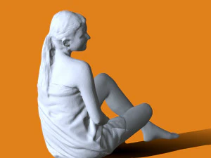 Миниатюрные позы людей 94 3D Принт Модель