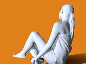 Miniature Pose People 94 3Dプリントモデル