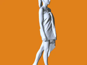 Miniature Pose People 95 3D Print Model