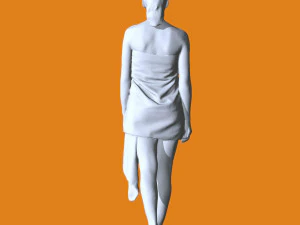 Miniature Pose People 95 3D Print Model