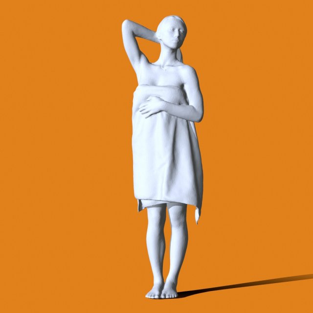 Miniature Pose People 96 Model do druku 3D .c4d .max .obj .3ds .fbx .stl .blend 
