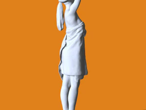 Miniature Pose People 96 3D Print Model