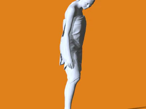 Miniature Pose People 97 3D Print Model