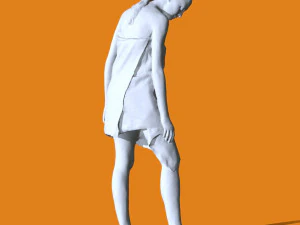 Miniature Pose People 97 3D Print Model