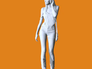 Miniature Pose People 99 3D Print Model