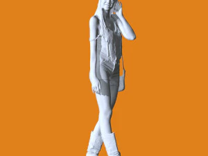 Miniature Pose People 99 3D Print Model