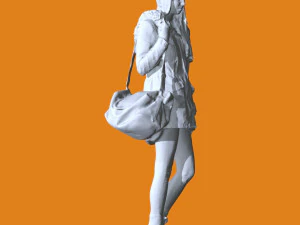 Miniature Pose People 100 3D Print Model