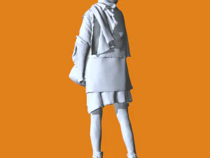 Miniature Pose People 101 3D Print Model