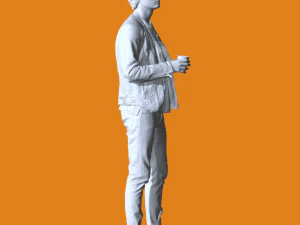 Miniature Pose People 102 3D Print Model
