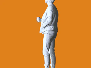 Miniature Pose People 102 3D Print Model