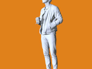 Miniature Pose People 102 3D Print Model