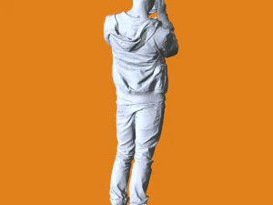 Miniature Pose People 103 3D Print Model