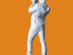 Miniature Pose People 103 3D Print Model