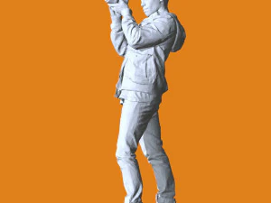Miniature Pose People 103 3D Print Model