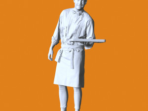 Miniature Pose People 104 3D Print Model