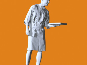 Miniature Pose People 104 3D Print Model