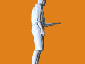 Miniature Pose People 104 3D Print Model