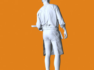 Miniature Pose People 104 3D Print Model