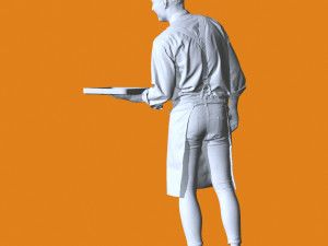 Miniature Pose People 104 3D Print Model