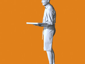 Miniature Pose People 104 3D Print Model