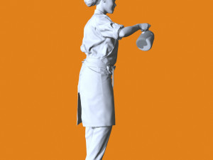Miniature Pose People 105 Modelo de Impressão 3D