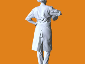 Miniature Pose People 105 3D Print Model