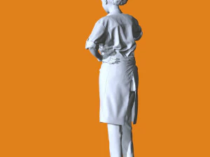 Miniature Pose People 105 3D Print Model