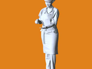 Pessoas em pose em miniatura 106 Modelo de Impressão 3D