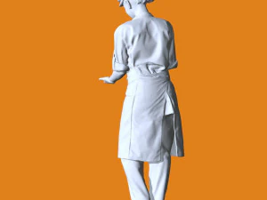 Miniature Pose People 106 3D Print Model