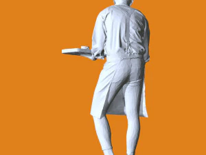 Miniature Pose People 107 3D Print Model