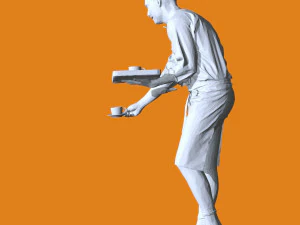 Miniature Pose People 107 3D Print Model