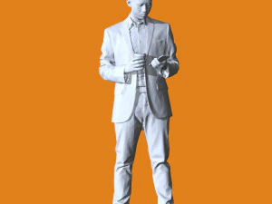 Pessoas em pose em miniatura 108 Modelo de Impressão 3D