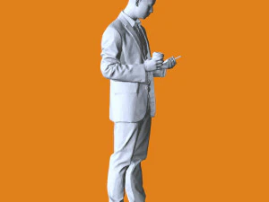 Miniature Pose People 108 3D Print Model