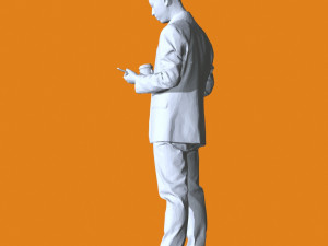 Miniature Pose People 108 3Dプリントモデル