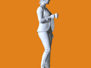 Miniature Pose People 110 3D Print Model