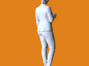 Miniature Pose People 110 3D Print Model