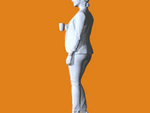 Miniature Pose People 110 3D Print Model