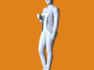 Miniature Pose People 110 3D Print Model