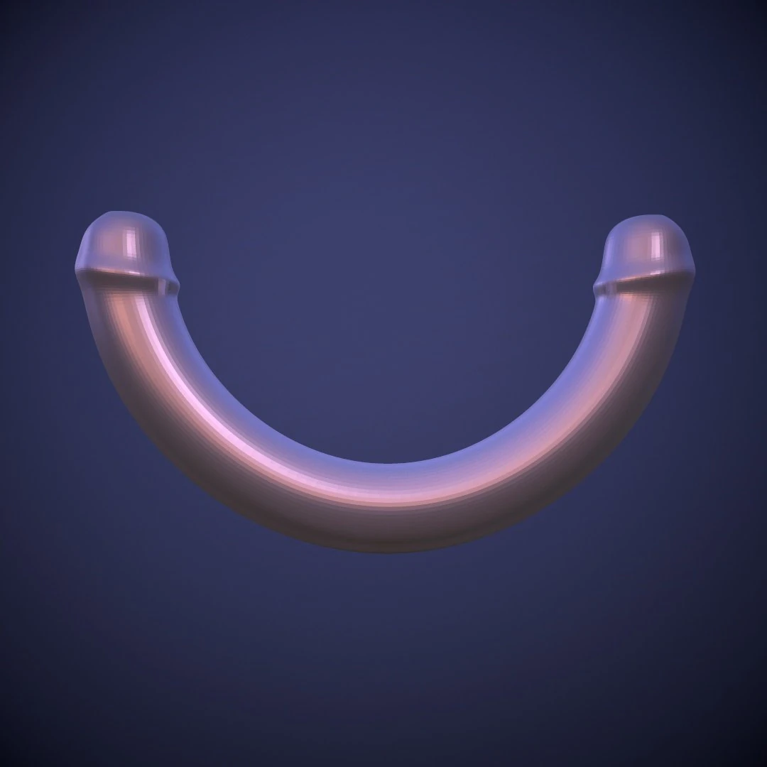 Penis AC12-03 STL OBJ 3D Model .c4d .max .obj .3ds .fbx .stl .blend 