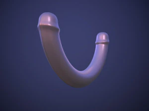 Penis AC12-03 STL OBJ 3D Model
