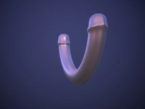 Penis AC12-03 STL OBJ 3D Model