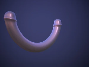 Penis AC12-03 STL OBJ 3D Model