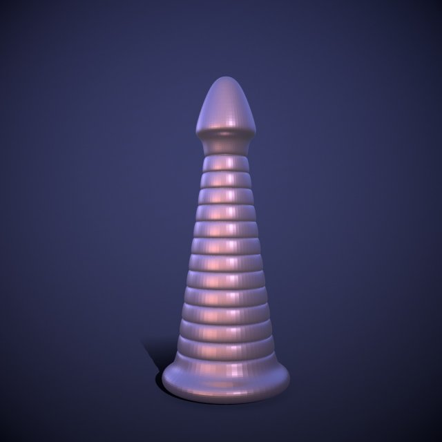 Penis AC12-06 STL OBJ Modèle 3D .c4d .max .obj .3ds .fbx .stl .blend 
