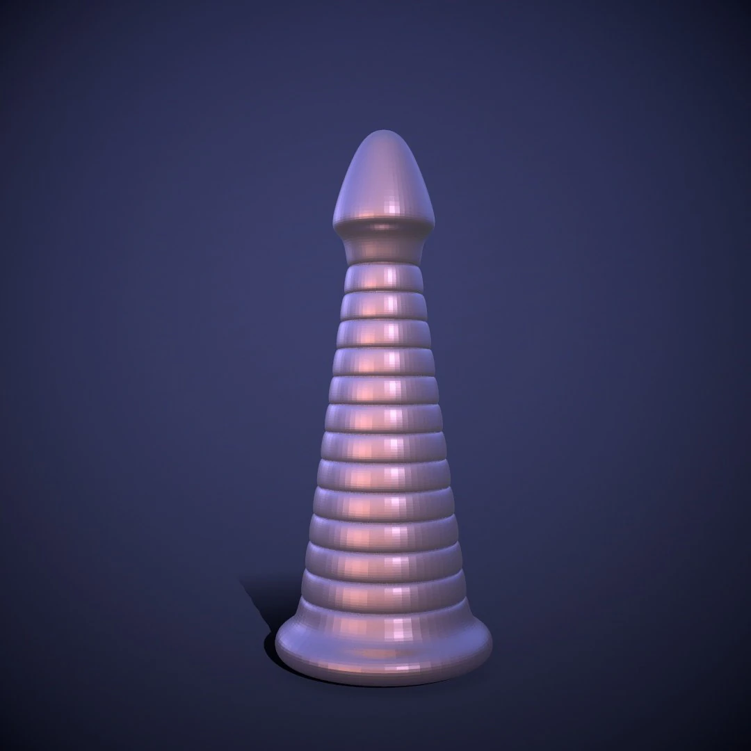 Penis AC12-06 STL OBJ 3D Model .c4d .max .obj .3ds .fbx .stl .blend 