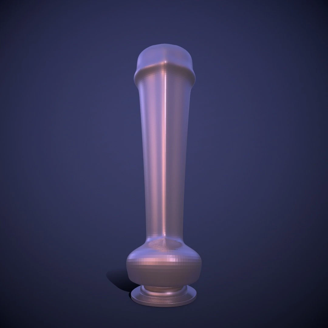 Penis AC12-12 STL OBJ 3D Print Model .c4d .max .obj .3ds .fbx .stl .blend 