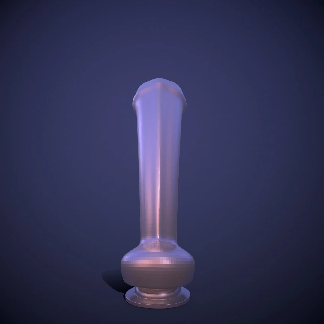 Penis AC12-15 STL OBJ 3D Model .c4d .max .obj .3ds .fbx .stl .blend
